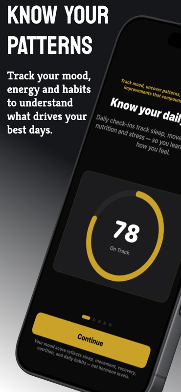 Mood Track patterns across multiple days